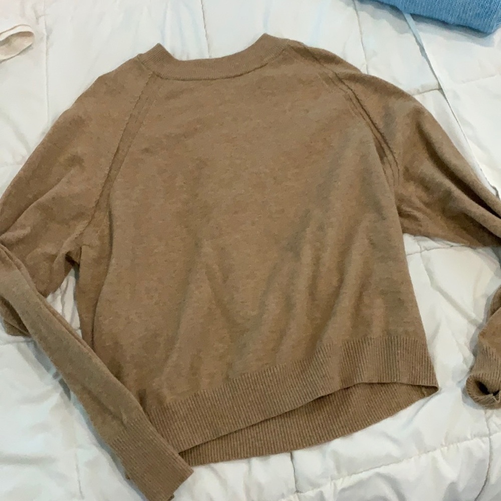 A New Day crop mockneck sweater